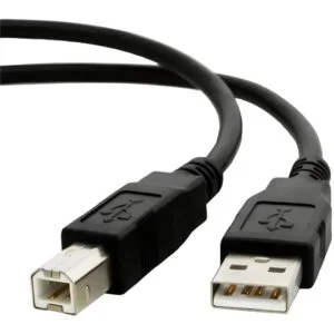Cabo USB A Macho X B Macho 2,0M Preto 5+